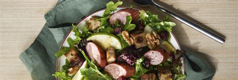 Turkey Smoked Sausage Salad with Vinagrette1920x650 – Lilydale®