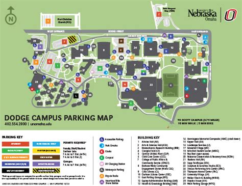 Uno Campus Map