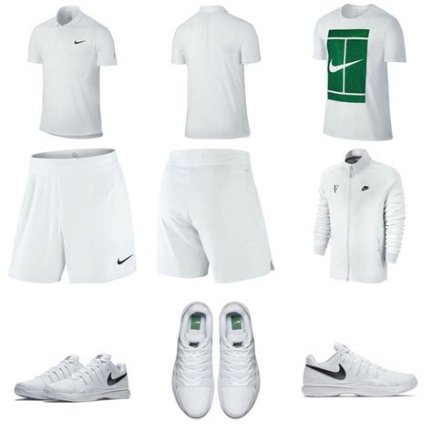 Roger Federer’s Outfit For Wimbledon 2016 | Tennis clothes, Tennis ...