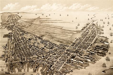 Beautifully restored map of East Boston, Massachusetts from 1879 - KNOWOL