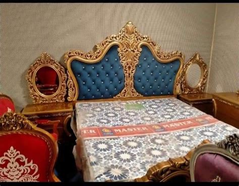 Double D Bed Set | Chiniot Furniture | Rose Wood Furniture