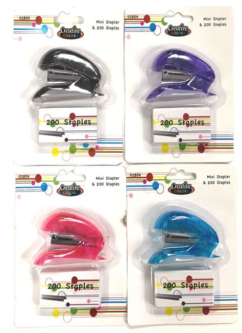 Mini Stapler with Staples - CASE OF 48 - Walmart.com - Walmart.com