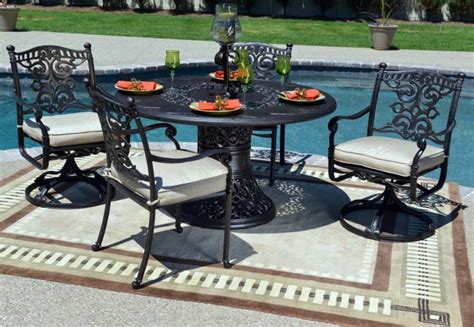 Modern Cast Aluminum Patio Furniture