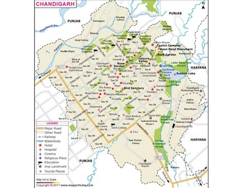 Buy Chandigarh City Map