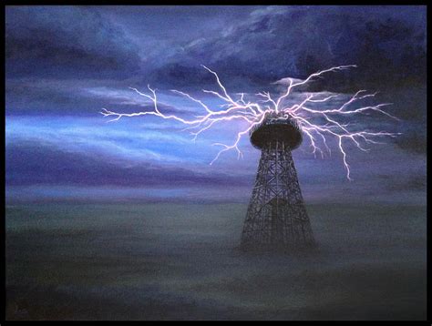 Tesla Wardenclyffe Tower w landscape by LisaCrowBurke on DeviantArt