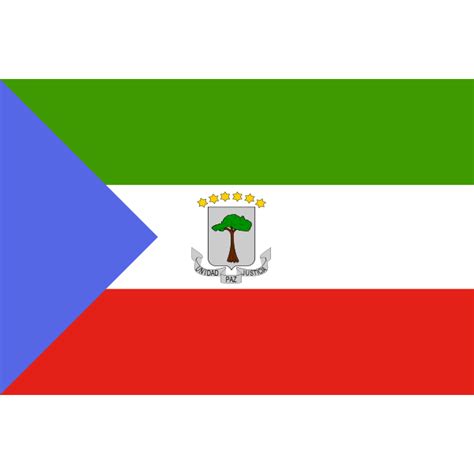 Vector graphics of flag of Equatorial Guinea | Free SVG