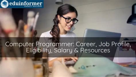 Computer Programmer: Career, Job Profile, Eligibility, Salary & Resources