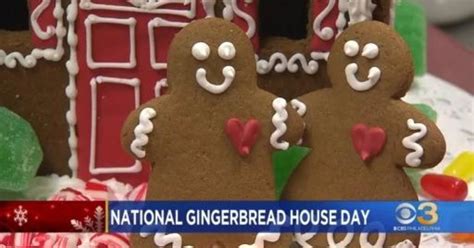 Monday marks National Gingerbread House Day - CBS Philadelphia