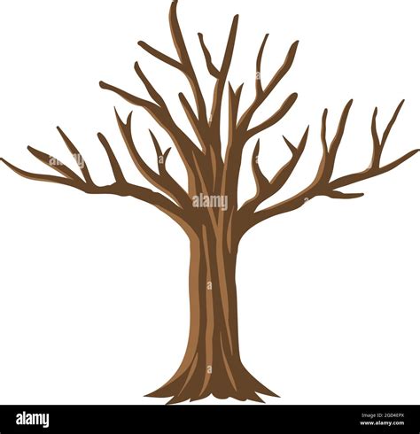 Clipart Tree With Branches And Leaves