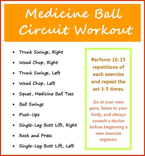 emjay's course: Medicine Ball Circuit Workout