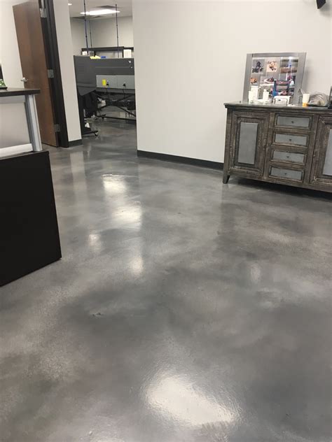 Stained Concrete Flooring Tulsa