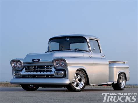 1958 Chevy Apache Pickup Truck - Custom Classic Trucks Magazine