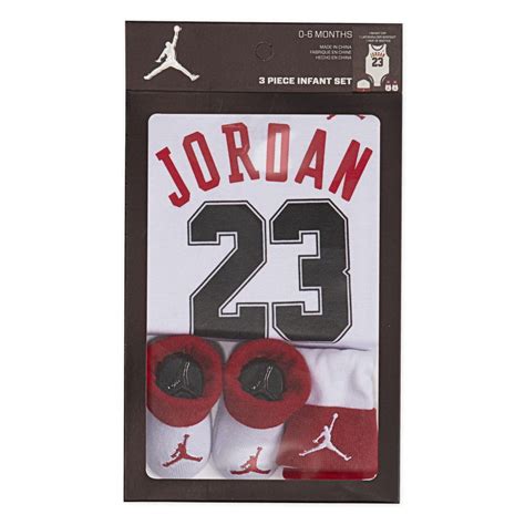 Jordan 23 baby set white - Basket4Ballers