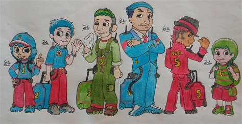 Thomas and Friends Humanized (1-6) by PilloTheStar on DeviantArt