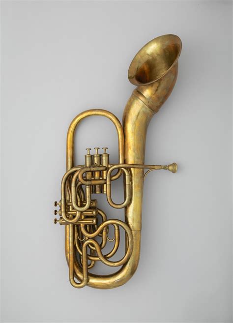 Adolphe (Antoine Joseph) Sax | Bass saxhorn in B-flat | French | The Met