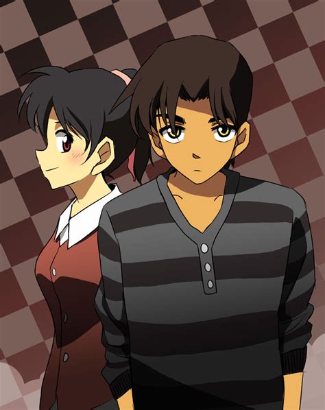 Kazuha x Heiji by KazuhaToyama on DeviantArt