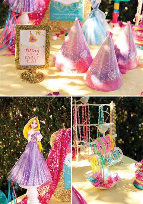 Sparkly Disney Princess Dream Party {+ Free Printables} // Hostess with ...