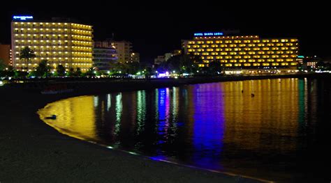 Palma Nova by night | Beautiful places, Vacation destinations, Scenery