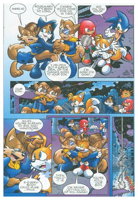 Turbos Blog The Portrayal Of Archie Tails Sonic The Hedgehog Amino