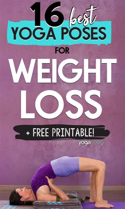 16 Best Yoga Poses For Weight Loss (+ Free PDF) - Yoga Rove