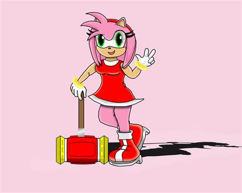 Amy Rose - Modern by dwaters220 on DeviantArt