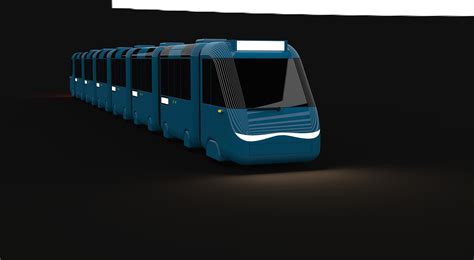 Light Rail Vehicle Design - Personal Project on Behance