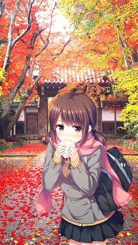 Cute Anime Girls Autumn Wallpapers - Wallpaper Cave