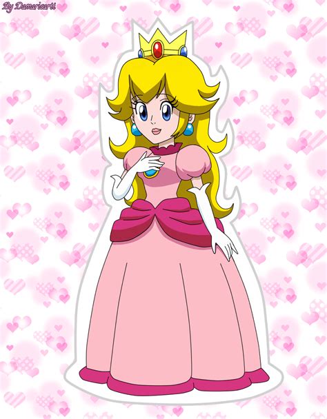 Super Mario Bros - Princess Peach by Damarisartt on DeviantArt