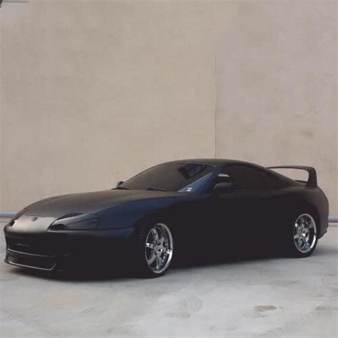 Matte Black Toyota Supra (2365 x 5647) : r/carporn