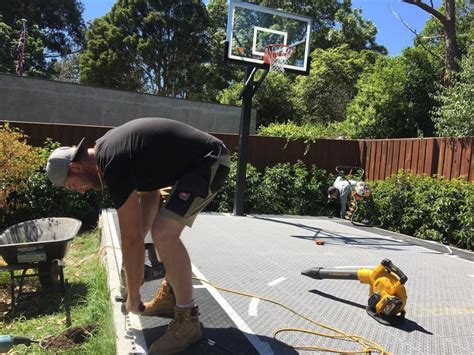 diy backyard basketball court no concrete - Pretty Unbelievable Web Log ...