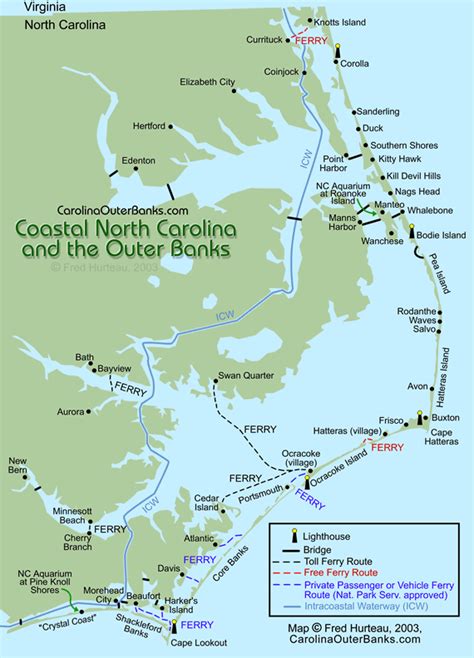 Detailed Map Of Nc Coast - Get Latest Map Update