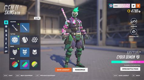 Deconstructing the Cyber Demon Genji Mythic skin with the Overwatch ...