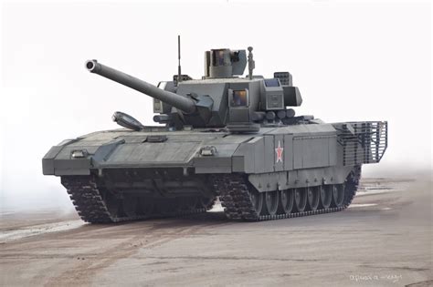 SNAFU!: T-14 Armata, with the turret cover removed