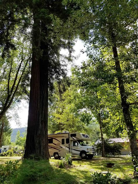 Giant Redwoods RV and Camp Destination Myers Flat, California | RV Park ...