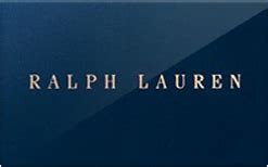 Buy Ralph Lauren Gift Card at Discount - 0.80% off