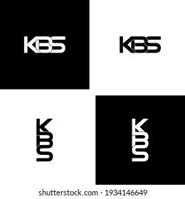 Kbs Letter Original Monogram Logo Design Stock Vector (Royalty Free ...