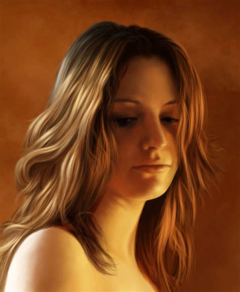 25 Beautiful Digital Painting Portraits Of Women | Design Inspiration ...