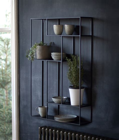 MoMA Large Wall Shelf, Black | Vaunt Design