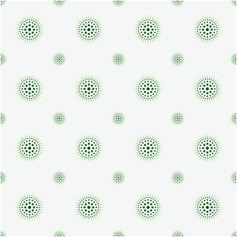 Seamless green circle pattern with graduated circle shapes. 22881983 ...