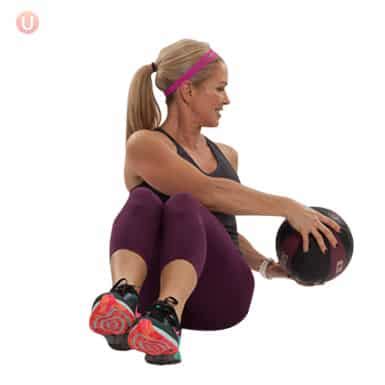 How To Do a Medicine Ball Russian Twist - Get Healthy U