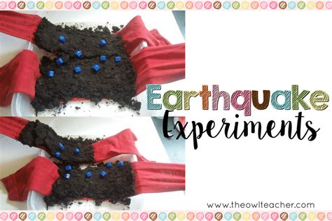 Earthquake Experiments - The Owl Teacher