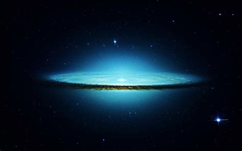 stars, 4K, space, Sombrero Galaxy, galaxy HD Wallpaper