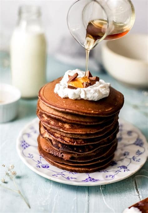 This Chocolate Pancakes is a wholesome breakfast and a must try!