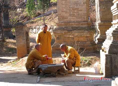 Monks Photo of Shaolin Temple, Luoyang Shaolin Temple Travel Photos ...