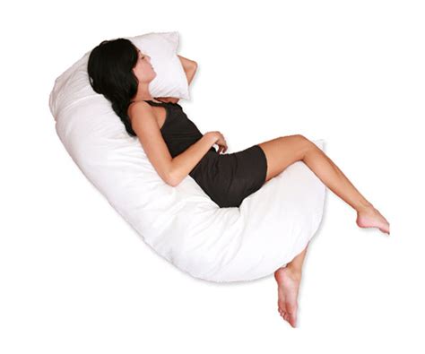 DeluxeComfort.com Deluxe Comfort C Shaped Full Body Pillow - Total Body ...