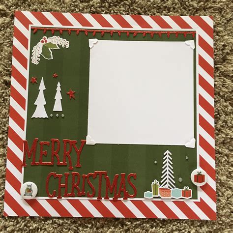 Beary Christmas 5x5 Picture Layout