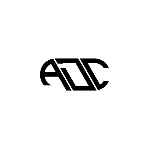 ADC letter logo design. ADC creative initials letter logo concept. ADC ...