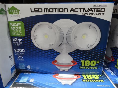 LED Motion Activated Security Light