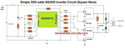 inverter sg3525 circuit diagram - Circuit Diagram