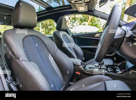 Hong Kong, China June 22, 2020 : BMW 218i Interior June 22 2020 in Hong ...